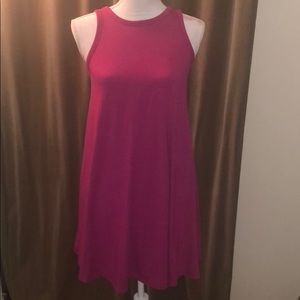 Pink Old Navy swing dress- small